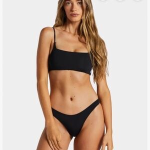 NWT! Billabong 2PC Black Bikini Set